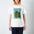 ちなきのこの関東のどうぶつたち Regular Fit T-Shirt