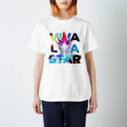 天神獅子イバラスターSHOPの天神獅子イバラスター主題歌『VIVA LA STAR〜獅子の誇り〜』 スタンダードTシャツ