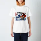 HEtaIN.LABOの浮世絵風Tシャツ スタンダードTシャツ