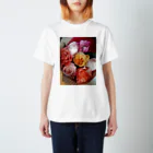 七色花面の薔薇のリズム感♪ スタンダードTシャツ