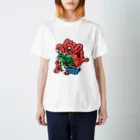 SPICY CAT NEKO WORKSのあたまきてる Regular Fit T-Shirt