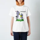 ハシビロコウさんグッズ販売★★ＦＡＮショップ★★のハシビロコウさんのデート♪ Regular Fit T-Shirt