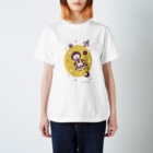 ミニマムユニヴァース@SUZURIのAstronauts - Spacewalk Regular Fit T-Shirt