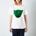 青豹のGreen jaguar  Regular Fit T-Shirt