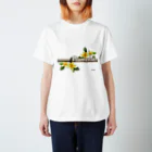 プルメリアのpurumeria Tshirts Regular Fit T-Shirt