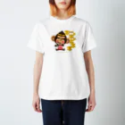 ザ・ワタナバッフルのドングリ頭のチンパンジー”キキキ”嘲笑 スタンダードTシャツ