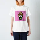 万枚ちゃんのうんこちゃん（ピンク） スタンダードTシャツ