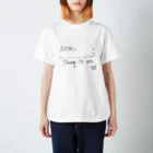 samantha_miyuki_nelsonの【Samantha_Miyuki_Nelson】now,_______’s song is on. Regular Fit T-Shirt