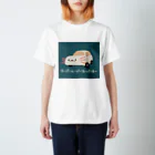 ぷにおもちSHOPのウーパールーパースーパーカーパーカー スタンダードTシャツ