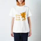 はるる堂の茶トラさん『Cha Tra San』ロゴ Regular Fit T-Shirt