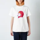 okazu092の女の子の横顔 スタンダードTシャツ
