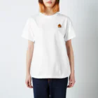 LucyDiamondのミープル・オレンジ　ワンポイント Regular Fit T-Shirt