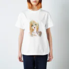 tamocchanの水彩の女の子 スタンダードTシャツ