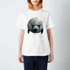 かわさきしゅんいち@絵本作家・動物画家のゴマフアザラシ Regular Fit T-Shirt