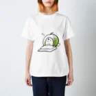 りんご🍎の梨くん寝起きTシャツ スタンダードTシャツ