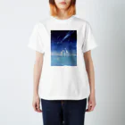 きりんとうのNo.5 夜空 Regular Fit T-Shirt