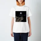 monacoのThe pink moon night スタンダードTシャツ