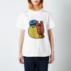 なつぽむ。のカラフルな謎の生き物3人 Regular Fit T-Shirt