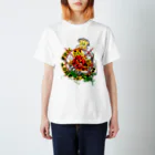 AURA_HYSTERICAのPoison_dart_frog スタンダードTシャツ