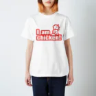 AURA_HYSTERICAのI_am_chicken! Regular Fit T-Shirt