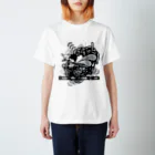 AURA_HYSTERICAのDown the Rabbit-Hole スタンダードTシャツ