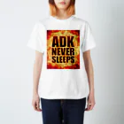 【仮想通貨】ADKグッズ専門店 のADK NEVER SLEEPS Regular Fit T-Shirt