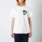 Re:kmui-レプンカムイ-のRe:kmui Holiday of Ainu 白T Regular Fit T-Shirt