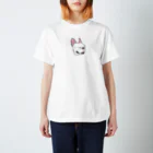 koHaruの白いフレンチブルドッグ スタンダードTシャツ