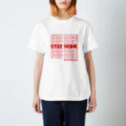DJYSKのSTAY HOME -Social Distancing- Regular Fit T-Shirt