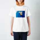 かんもくの声のblue_flower スタンダードTシャツ