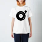 歌謡曲カフェLover'sのlovers レコード スタンダードTシャツ