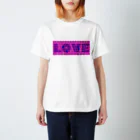 AURA_HYSTERICAのLOVE Regular Fit T-Shirt