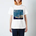 かんもくの声のblue_sky スタンダードTシャツ