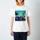 Zincのお店のサンフランシスコの風景 Regular Fit T-Shirt