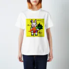 どうぶつえんのうさぎくんGETにんじんくん Regular Fit T-Shirt