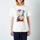 AURA_HYSTERICAのBuy high, sell higher Regular Fit T-Shirt