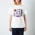 水島ひねのSea Creatures Regular Fit T-Shirt