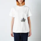 さくらいろのうさぎのふにゃん Regular Fit T-Shirt