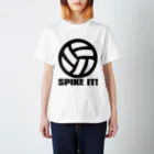 AURA_HYSTERICAのSPIKE_IT! スタンダードTシャツ