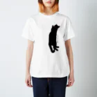 もえのごろごろくろねこ スタンダードTシャツ