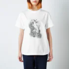 篠山。の月下美人 Regular Fit T-Shirt