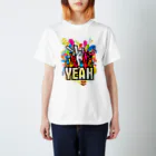 AURA_HYSTERICAのYEAH! スタンダードTシャツ