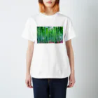 saraquaarinaの竹林 Regular Fit T-Shirt