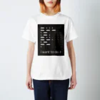 ボードゲームカフェ-デザート＊スプーンの I want to do it スタンダードTシャツ