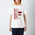 AURA_HYSTERICAのBeef_Cuts スタンダードTシャツ