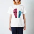 IYASAKA design の足顏 Regular Fit T-Shirt