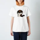 庭にくるコトリからのJK時代のスズメちゃん Regular Fit T-Shirt