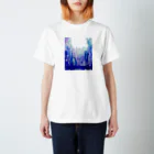 コウイチ イケノの水彩画 「深海」 Regular Fit T-Shirt