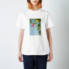 BLACKANDWHITEのrose sky スタンダードTシャツ