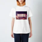 適切な温度の水の優しい暴力(evening) Regular Fit T-Shirt